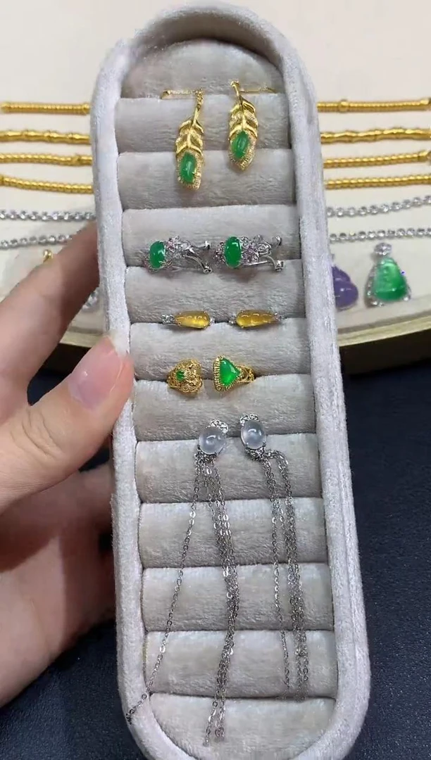 【彩虹盘】翡翠-18K金-多样性发一件-ZDJ003|CXQ21