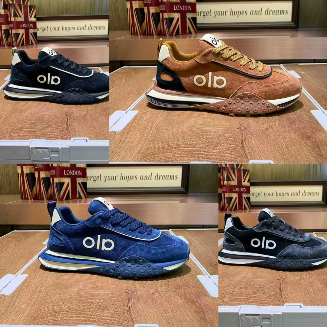 2025秋季新款增高低帮磨砂皮时尚休闲鞋软底舒适潮流百搭舒适男鞋