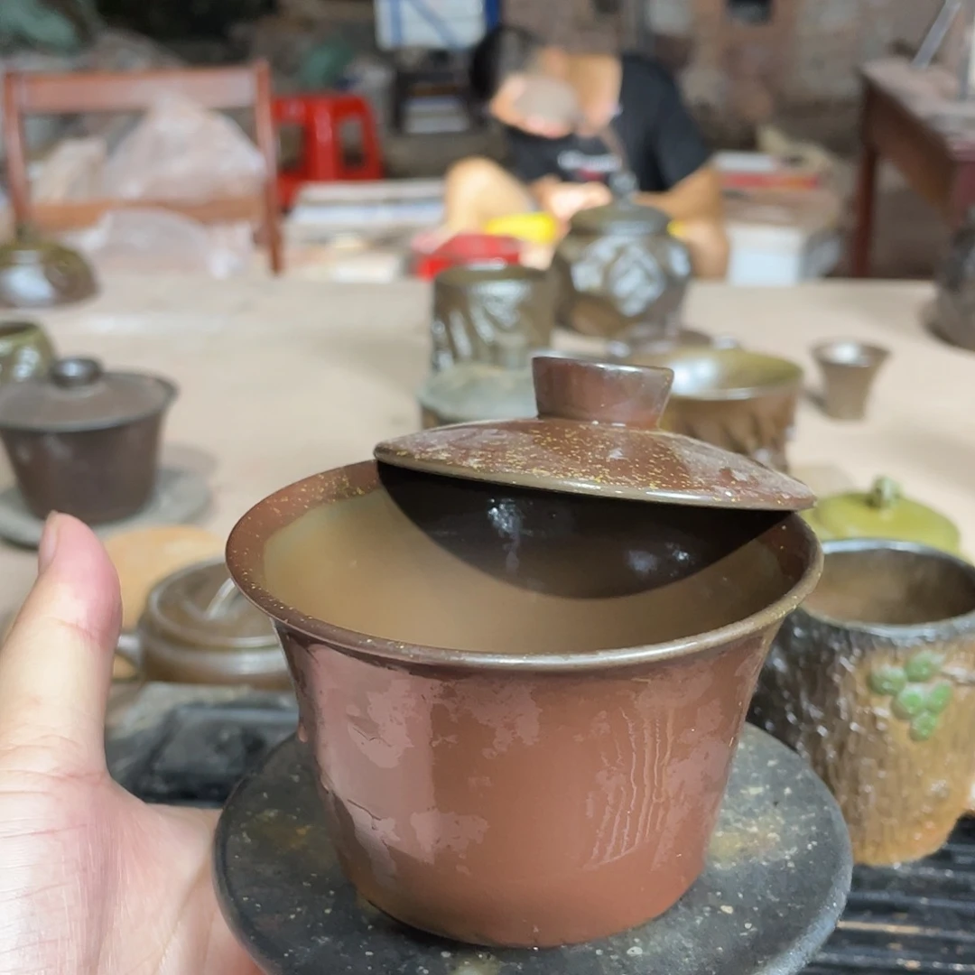 茶壶紫砂坭兴陶龙窑柴烧原矿泥料