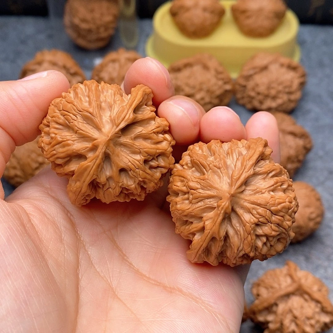 文玩核桃把件精品苹果园40全品