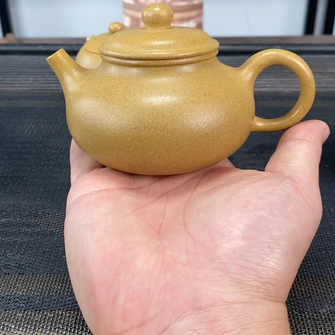 茶壶紫砂黄金段荣天容量200毫升