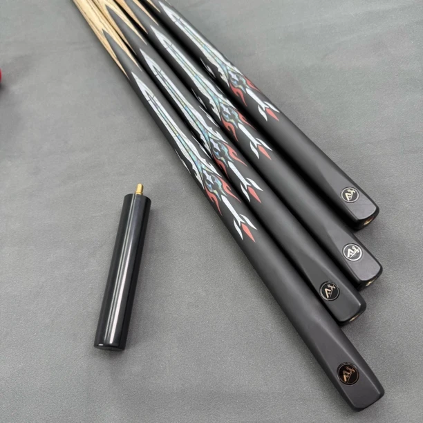 绝影台球杆中式小头杆新手进阶中式黑八斯诺克九球通杆超高性价比