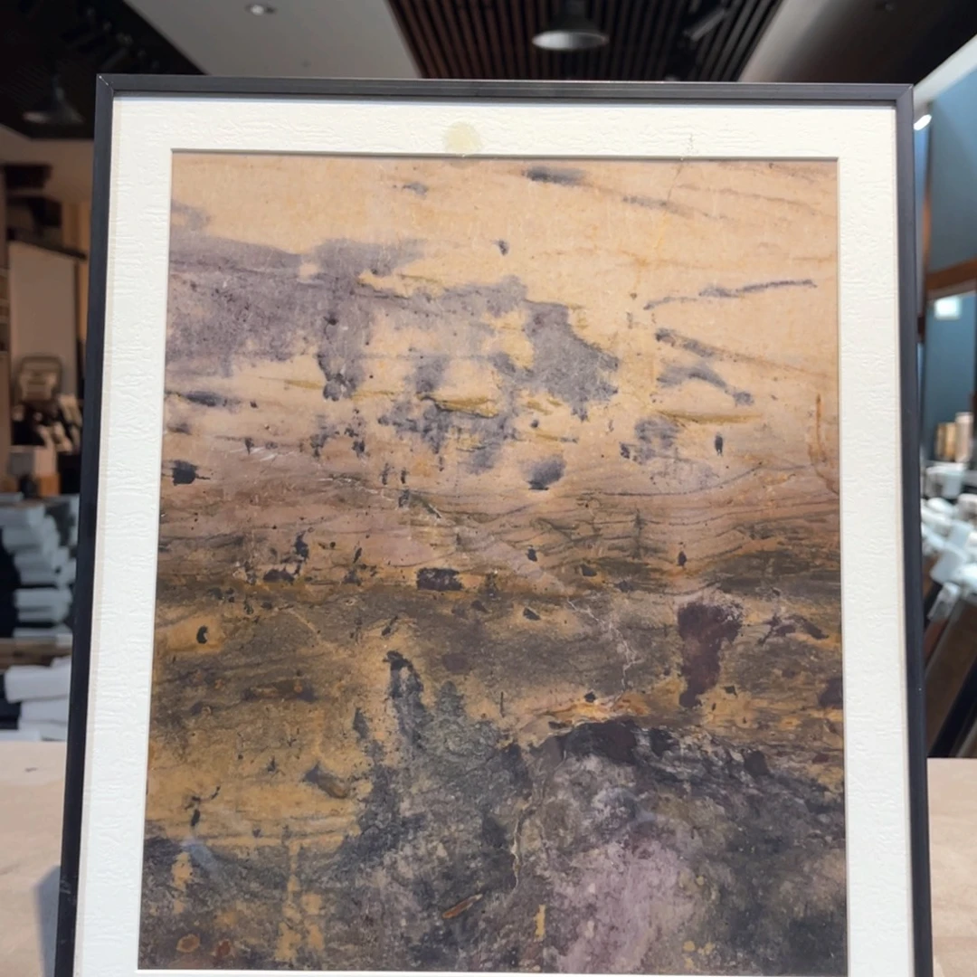 彩石三峡清江画面石