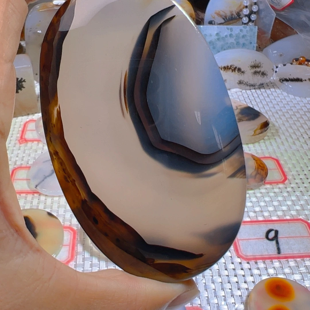 玛瑙/玉髓未镶嵌颈饰