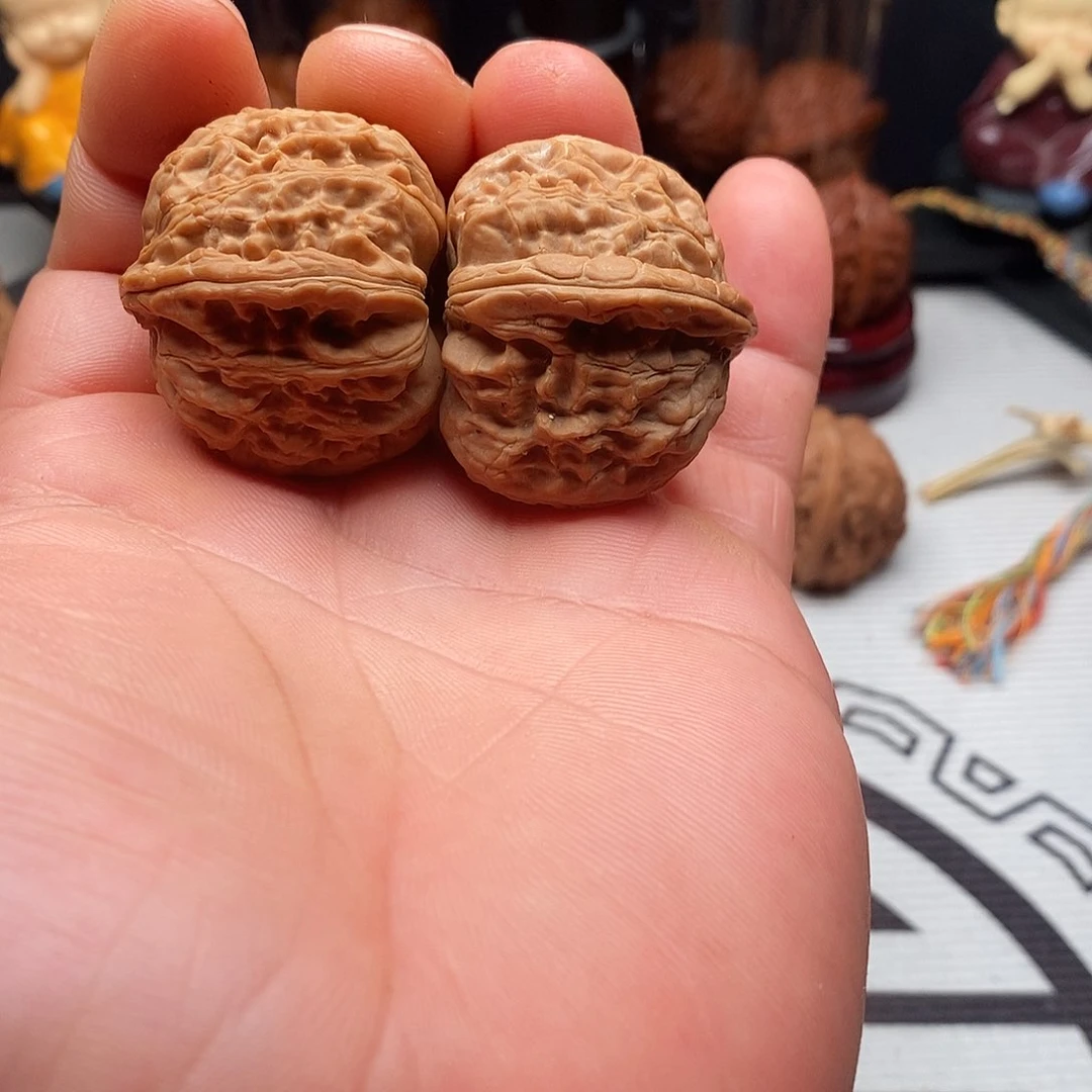 文玩核桃把件35白狮子福利