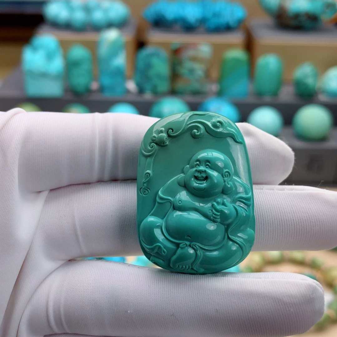 未镶嵌绿松石精品