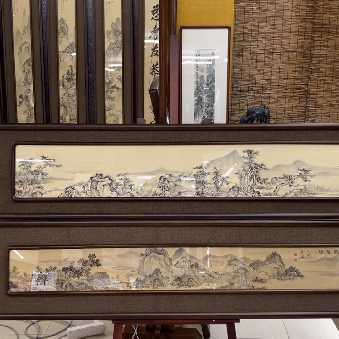 涅***槃国画亲笔手绘作品