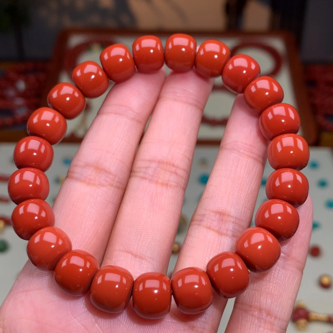 南红玛瑙颈饰未镶嵌