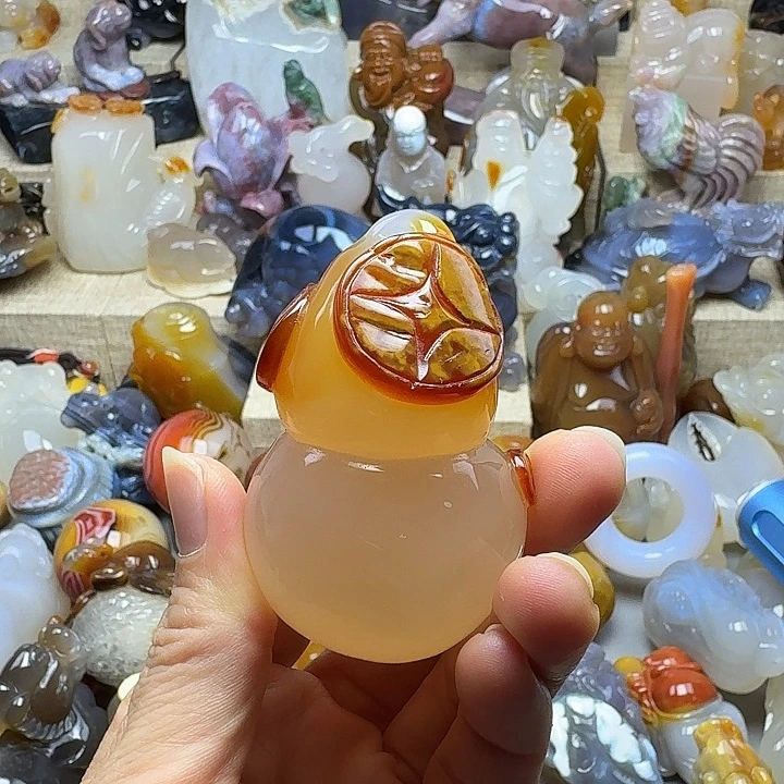 玛瑙/玉髓未镶嵌饰品