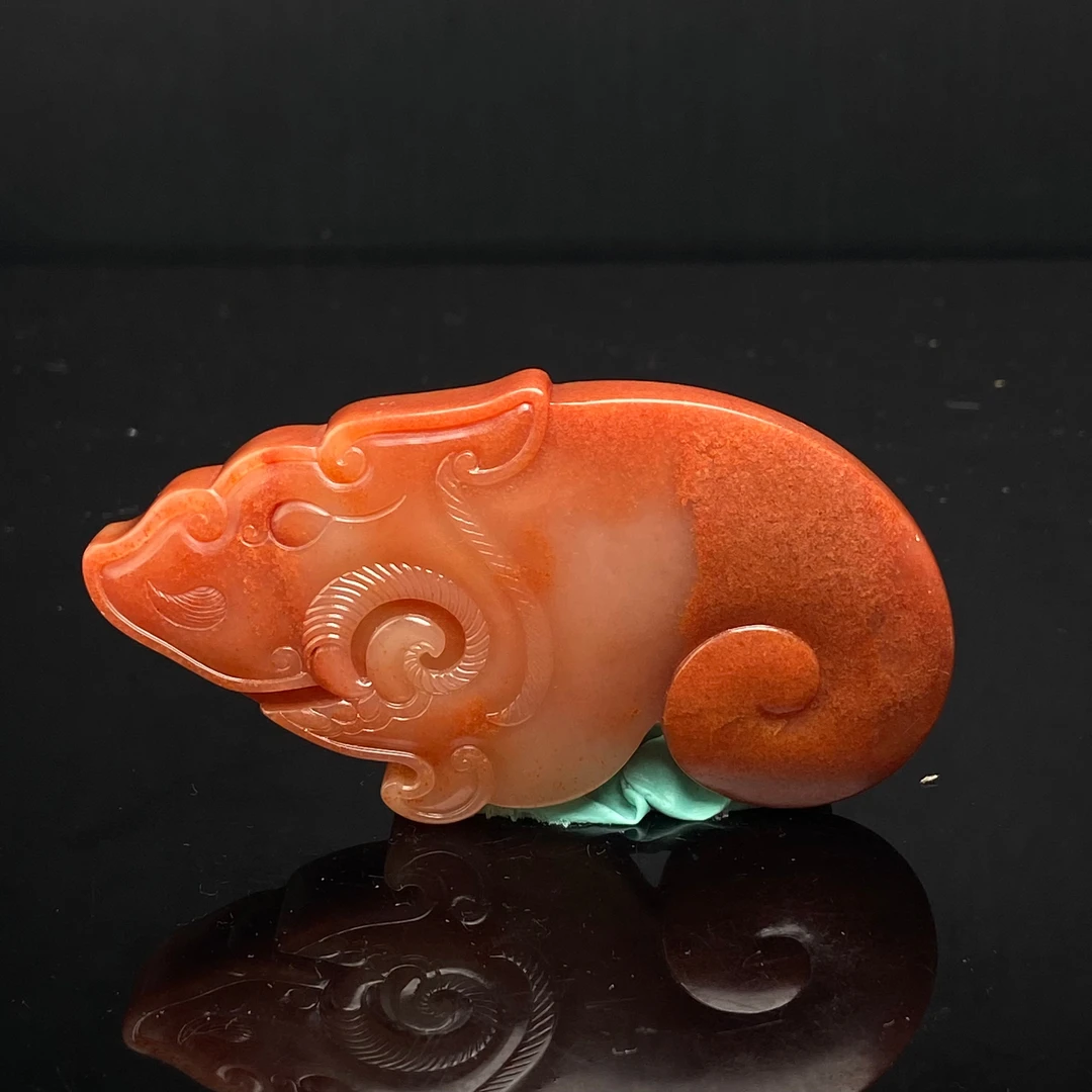 TW80301DC 寿山石 饕餮鸿运/朵云轩
