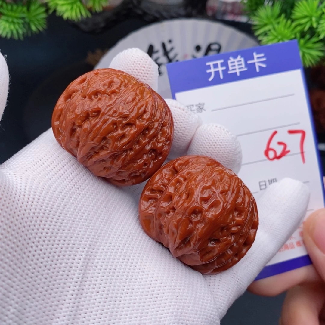 文玩核桃把件39铁锤627