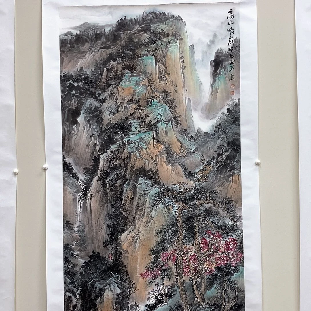 国画韦国春四尺精品佳作