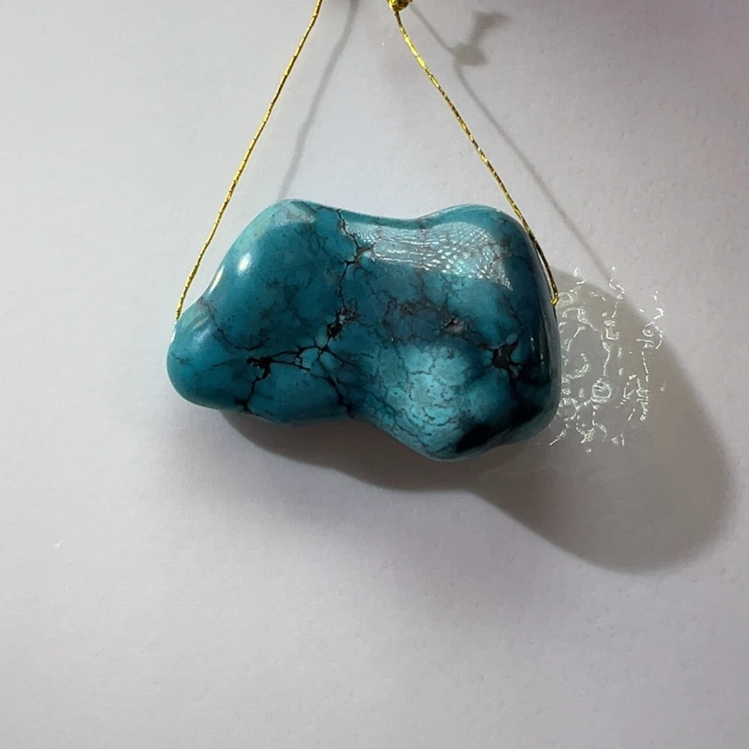 绿松石未镶嵌挂件