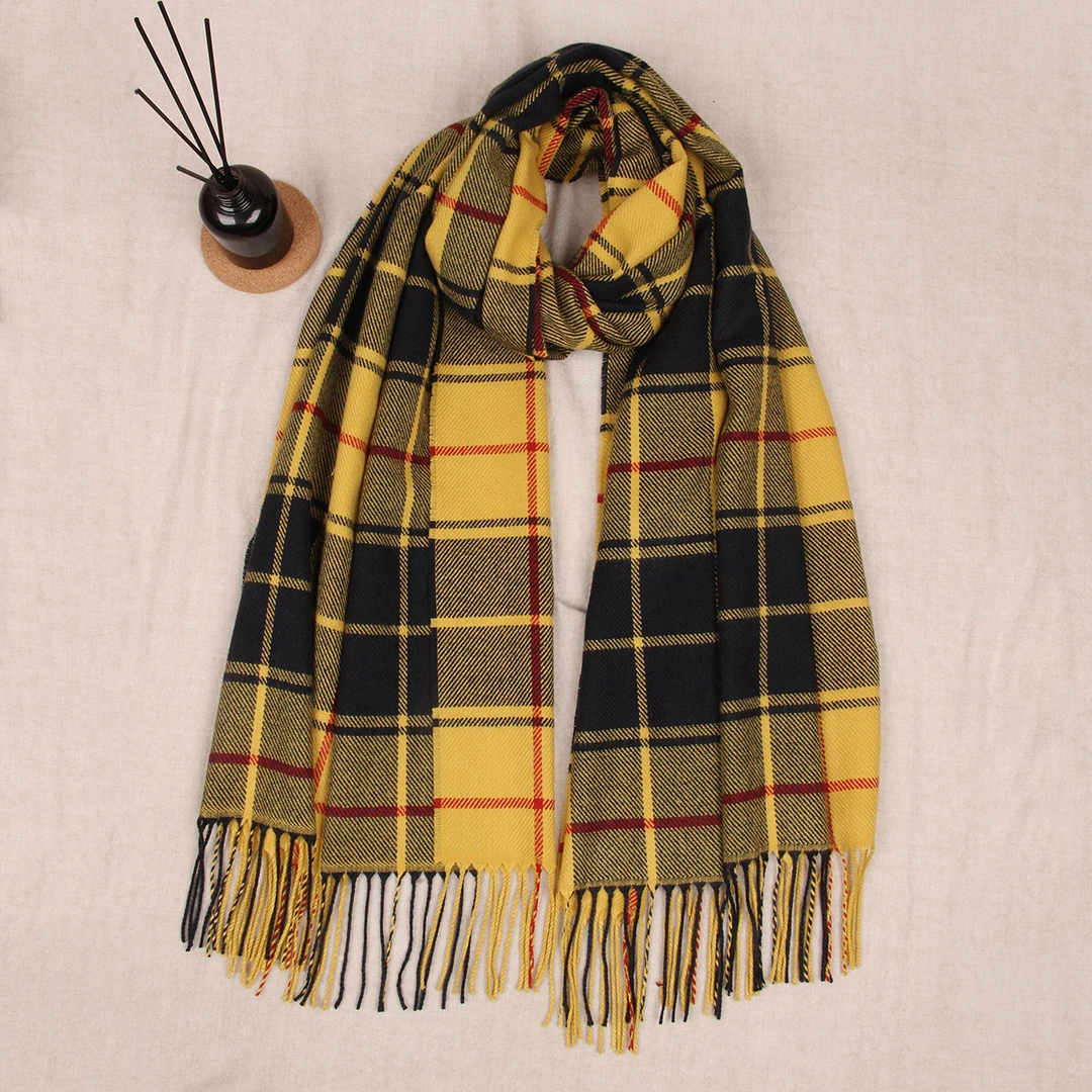 秋冬厚大尺寸保暖亲肤柔软百搭情侣围巾披肩