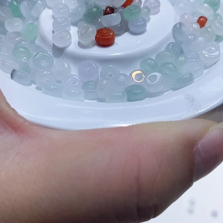翡翠散珠冰多宝算盘珠