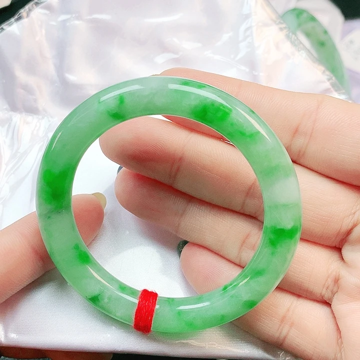 未镶嵌手镯翡翠圆条2871