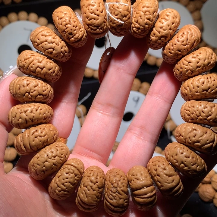 桃核手串磨盘夹板