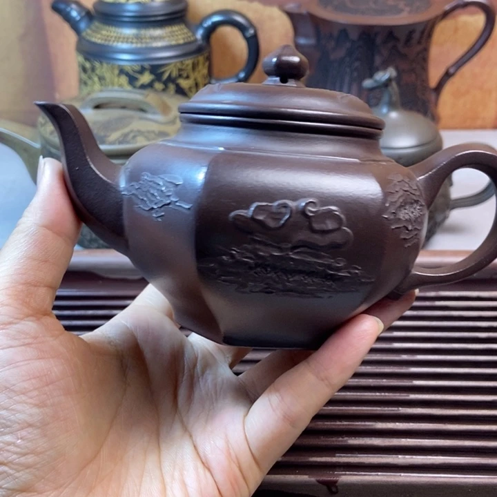 紫砂茶壶紫砂全手工定制