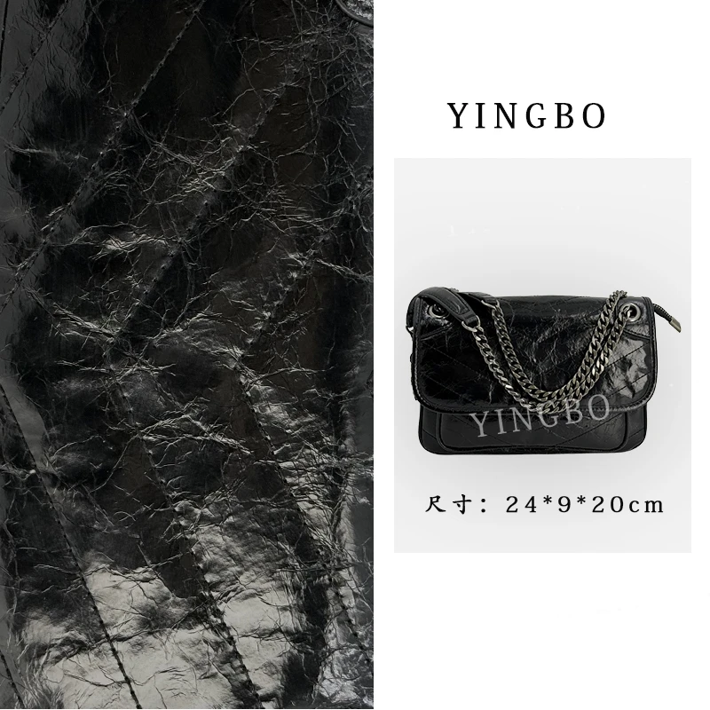【英柏甄选】XKY-6124-黑色 然与纯小众设计感时尚单肩百搭女包