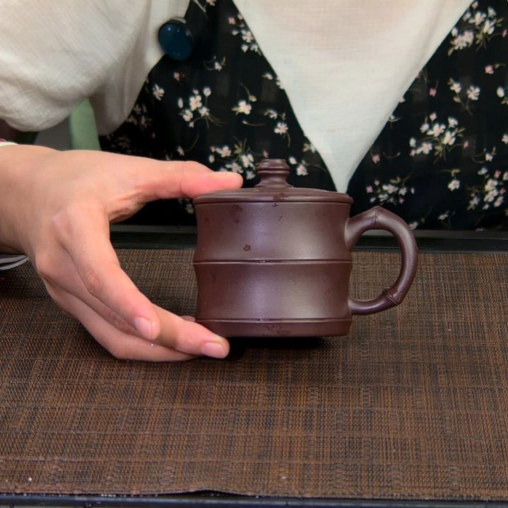 茶杯紫砂高货放漏