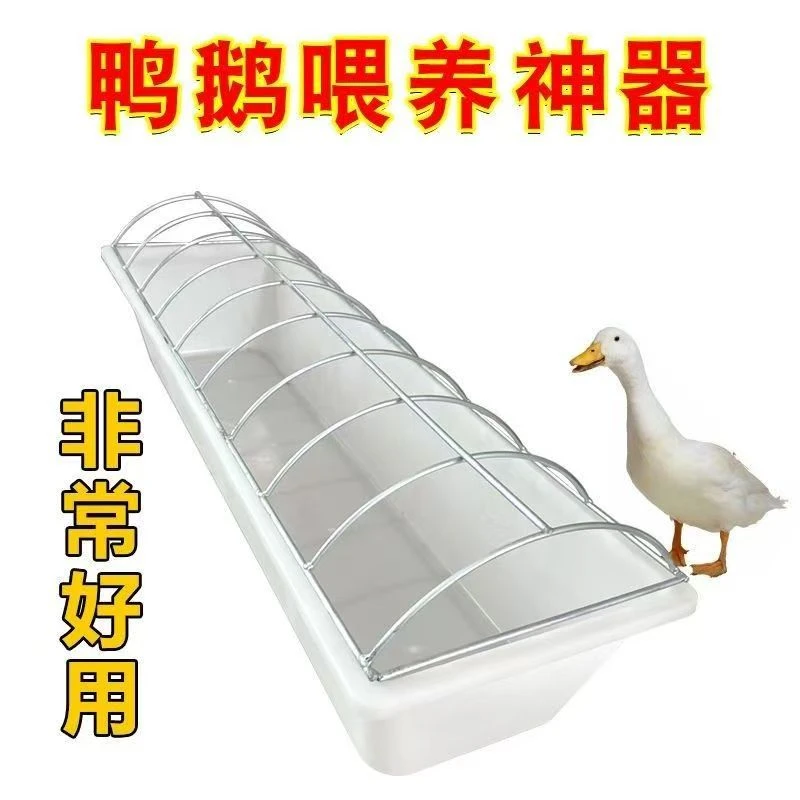 三花浦三四季产蛋鹅大种鹅喂食饮水槽