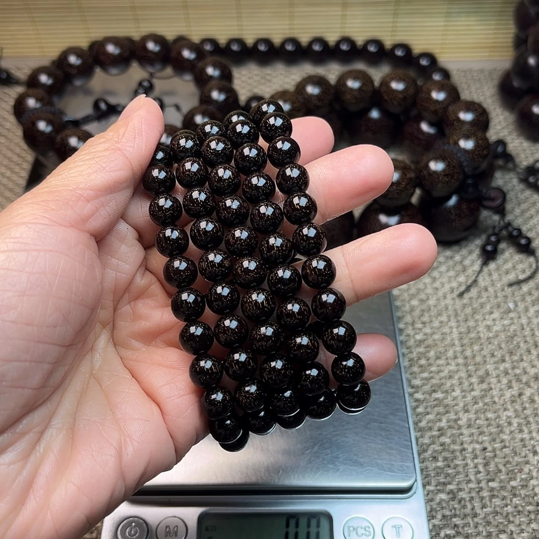 檀香紫檀（小叶紫檀）0.8 108颗 满星