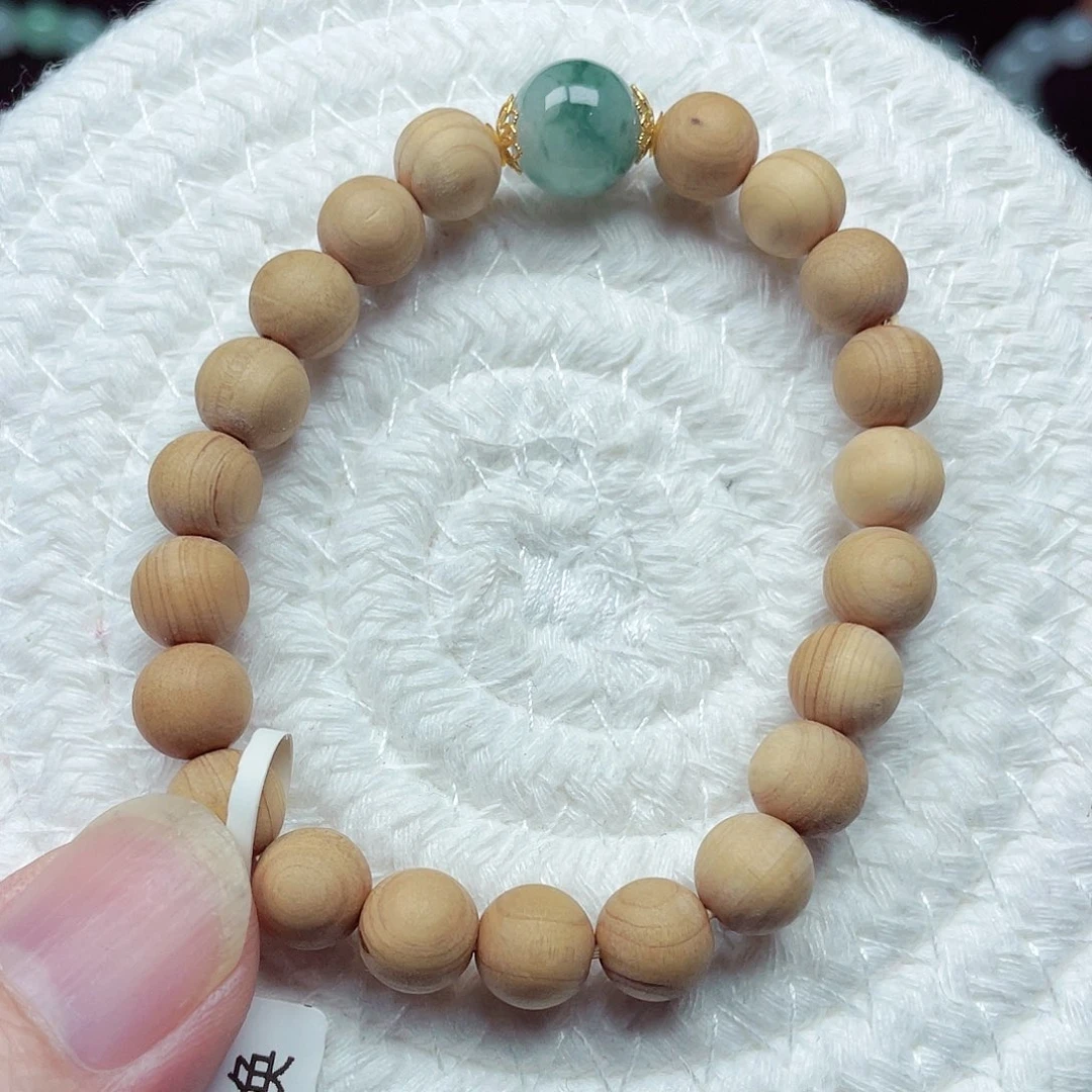 翡翠未镶嵌手链天然缅甸翡翠A货卡11