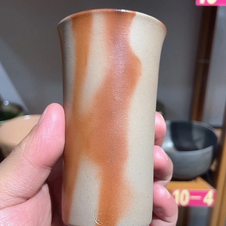 紫砂第132号，绯鞠备前闻香杯