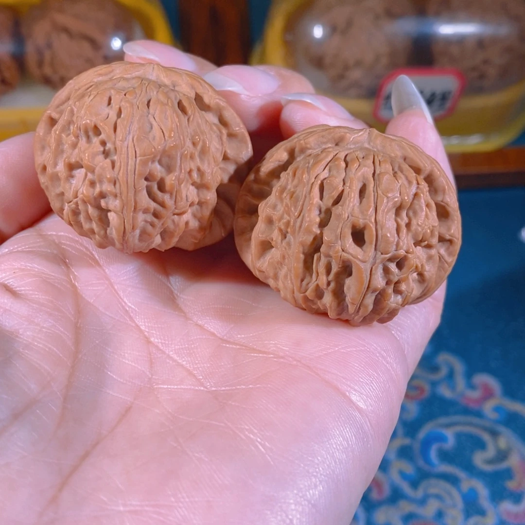 吊坠文玩核桃球白