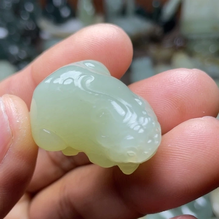 和田玉颈饰未镶嵌旭**升