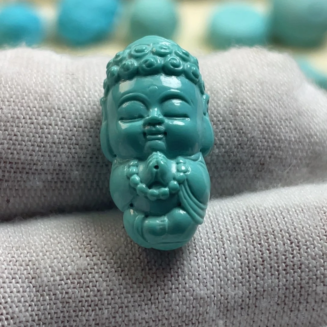 绿松石未镶嵌颈饰