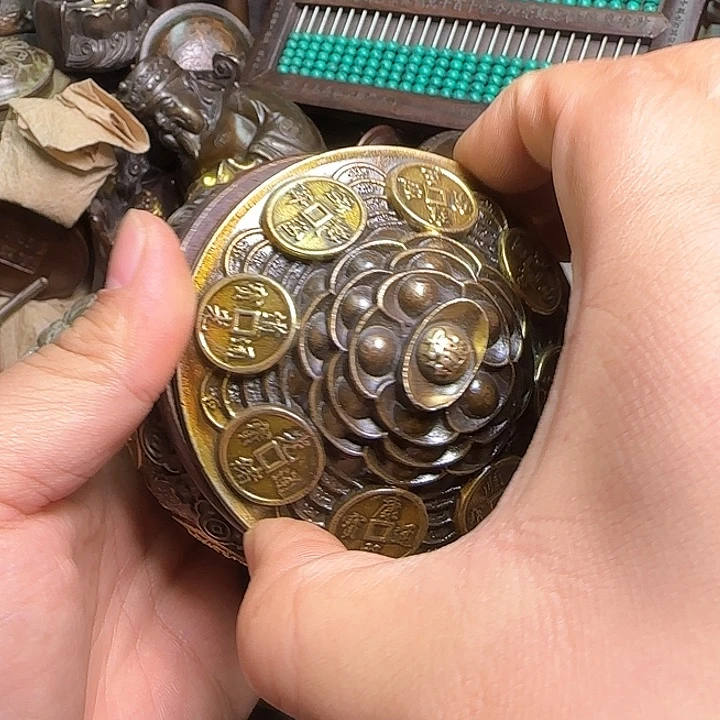 铜器办公室茶室摆件
