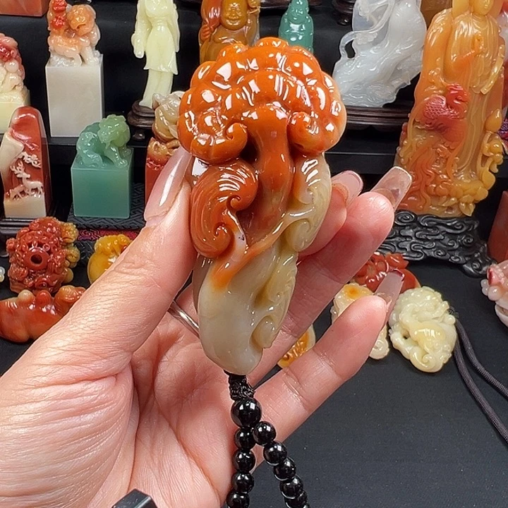 寿山石老性芙蓉石