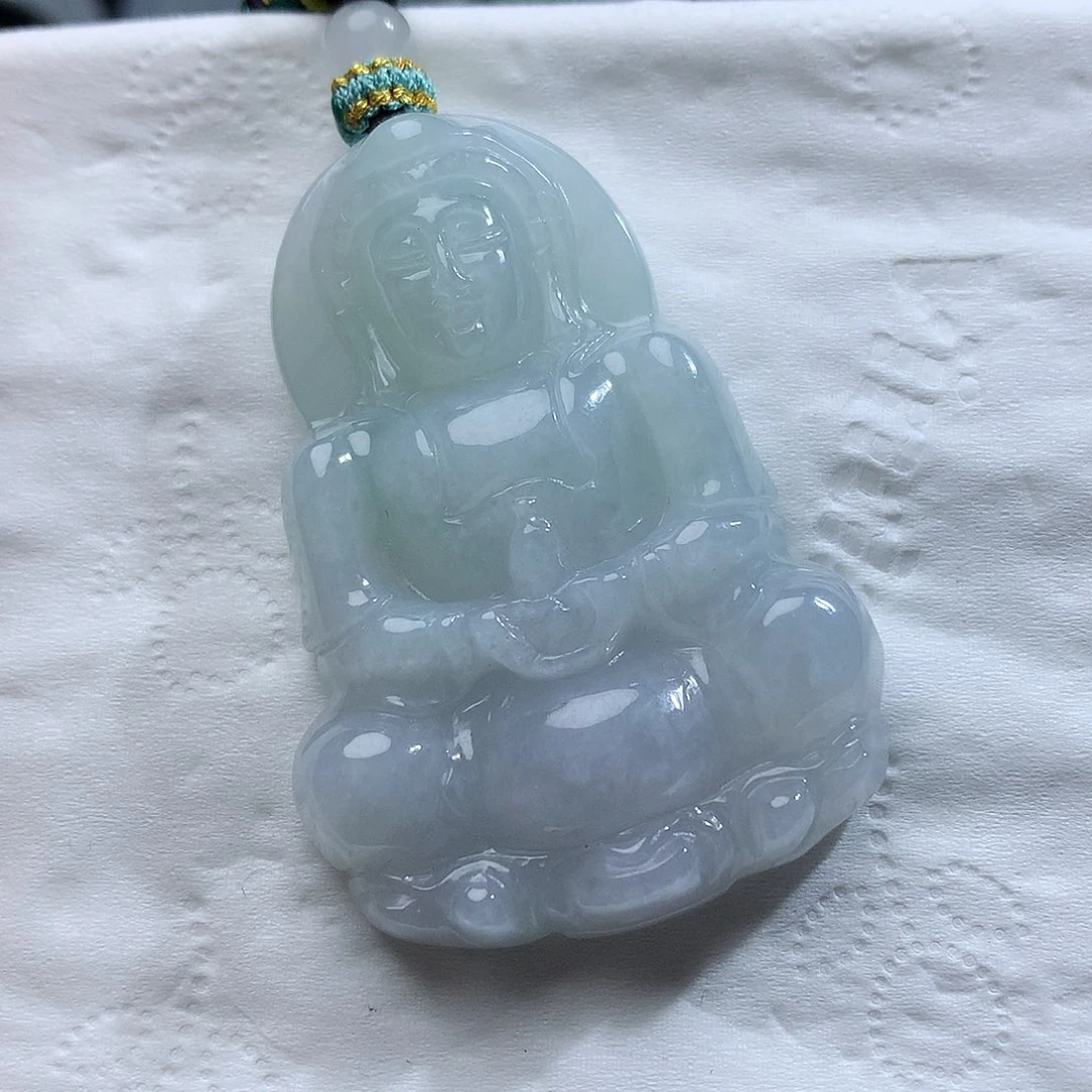 翡翠未镶嵌颈饰528