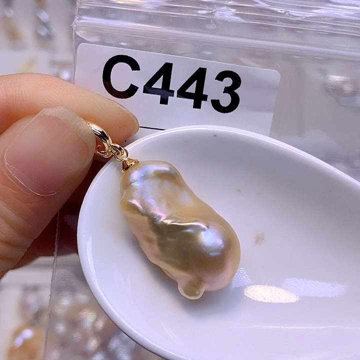 淡水珍珠未镶嵌颈饰