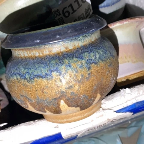 好***觉罐6116 微瑕38包邮景德镇陶瓷