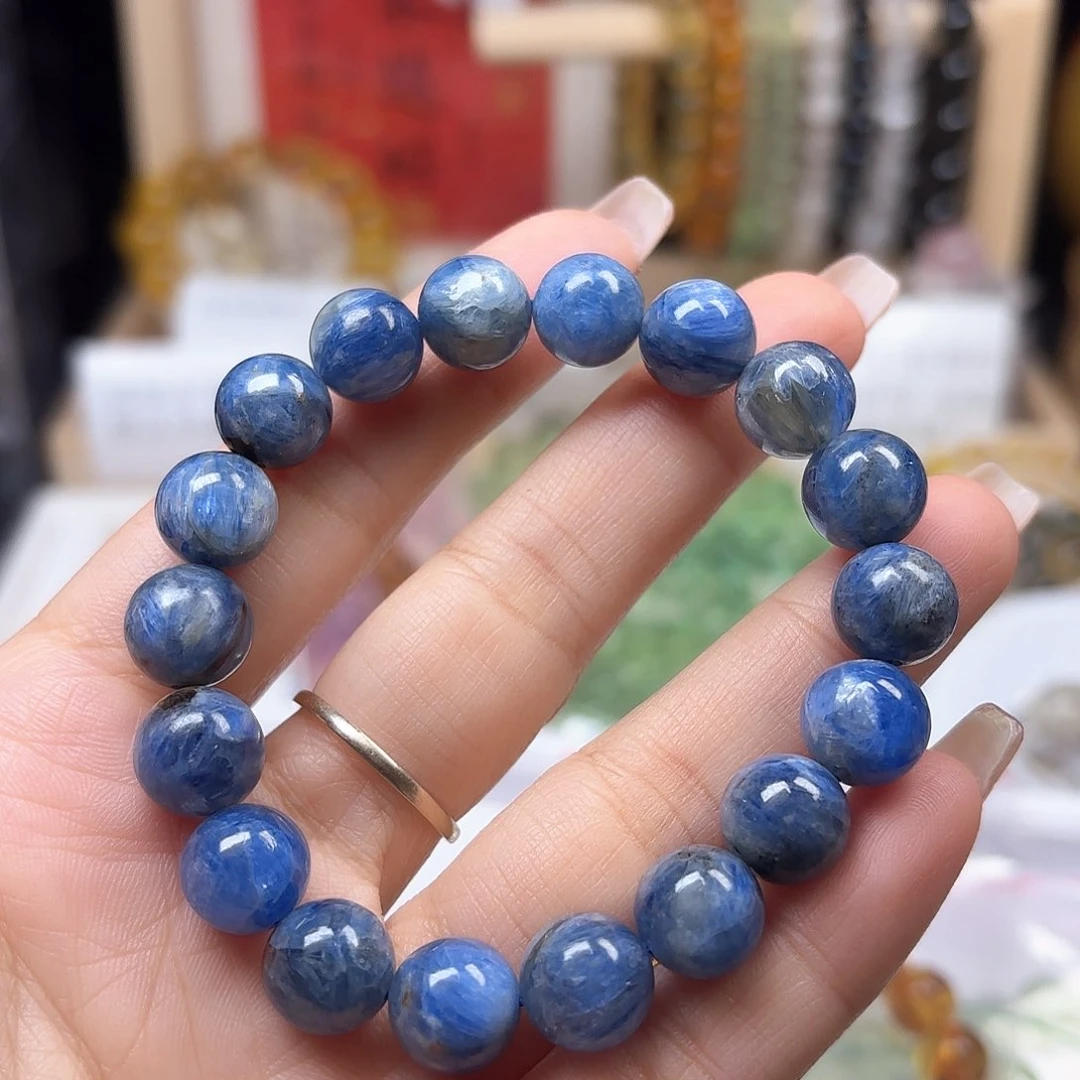 水晶手链未镶嵌蓝晶10