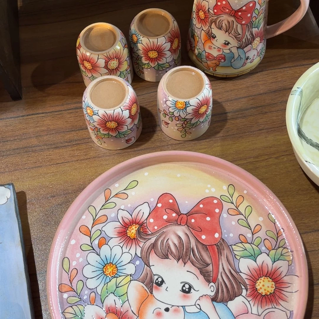 瓷片好看的套装好看