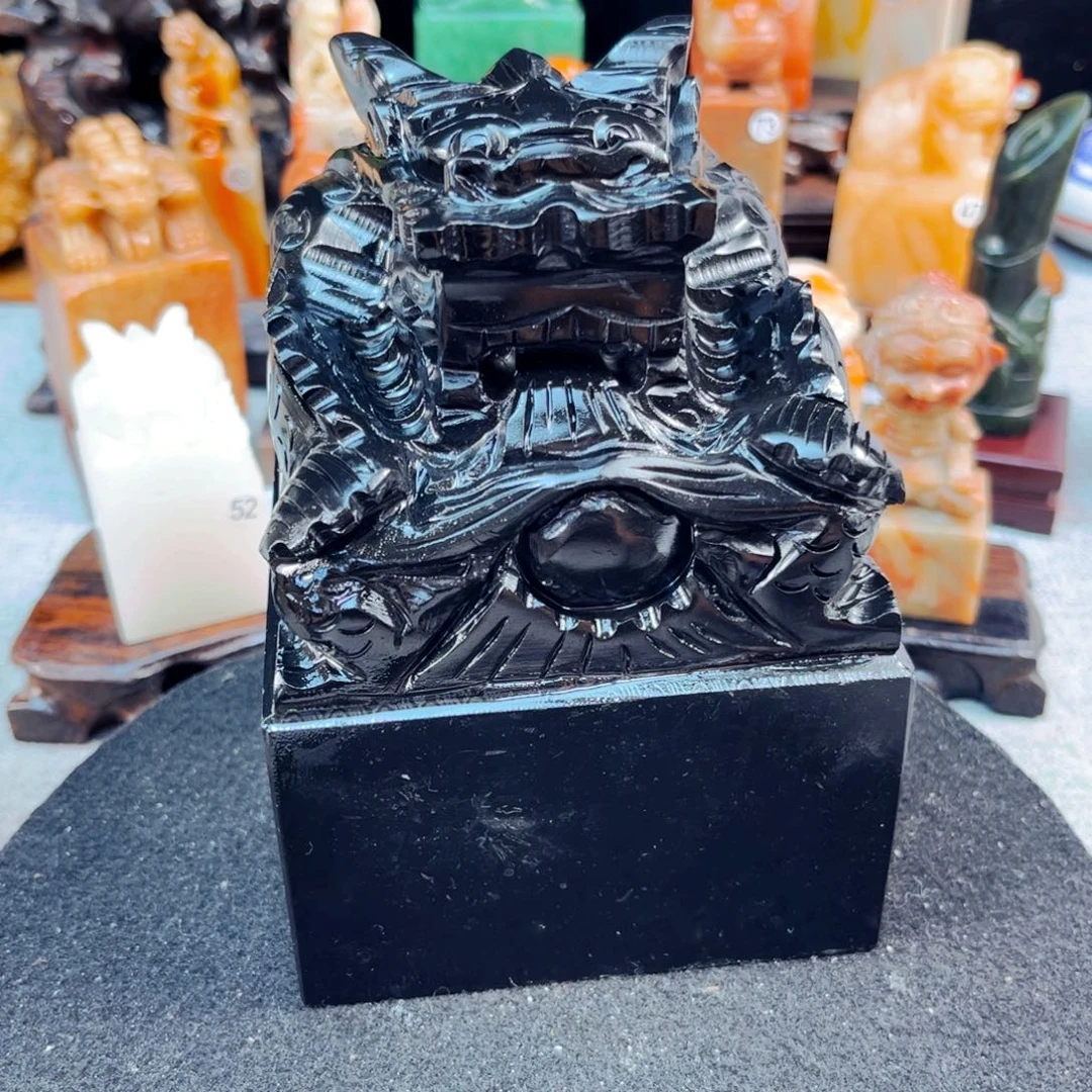 与***行墨晶石捡漏瑕疵品