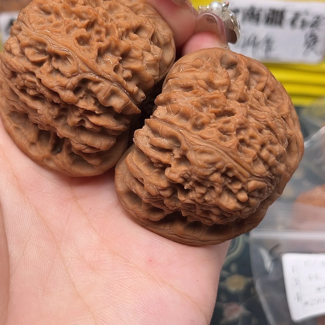 吃***阳把件文玩核桃49-29775-02