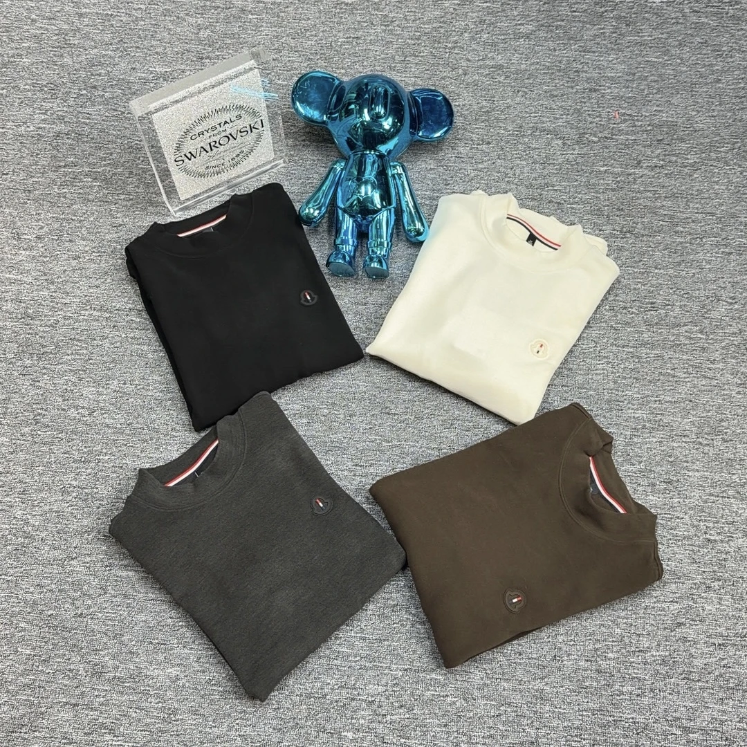 [欧洲街名品]2551秋冬新款圆领时尚百搭亲肤拉绒保暖打底衫