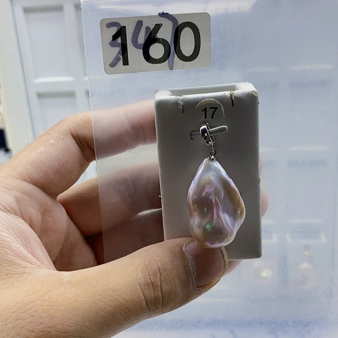 颈饰合金淡水珍珠