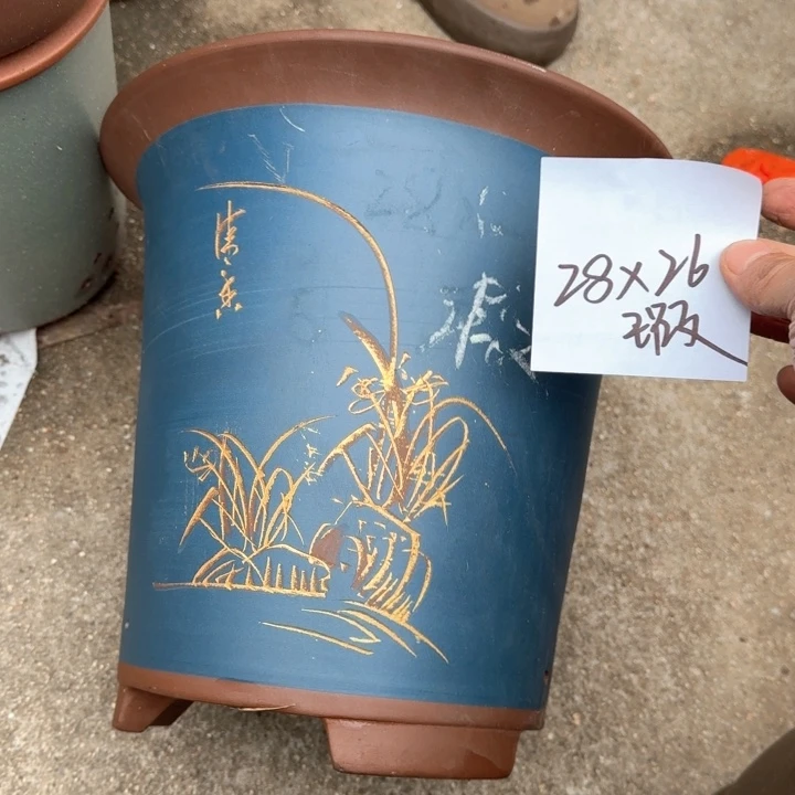 紫砂花盆特价清仓