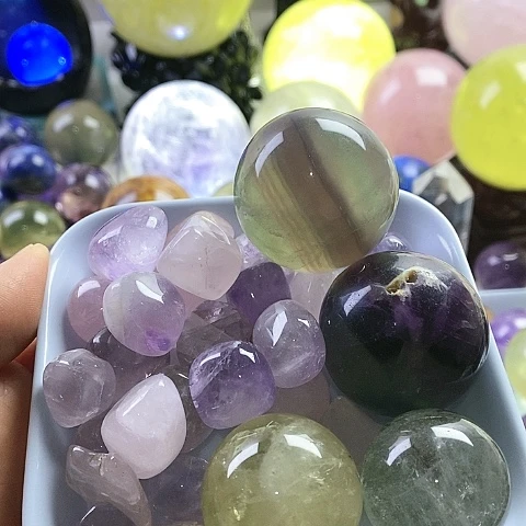 水晶珠宝半成品未镶嵌8号