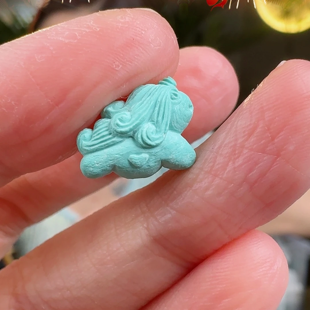 绿松石珠宝奇石未镶嵌