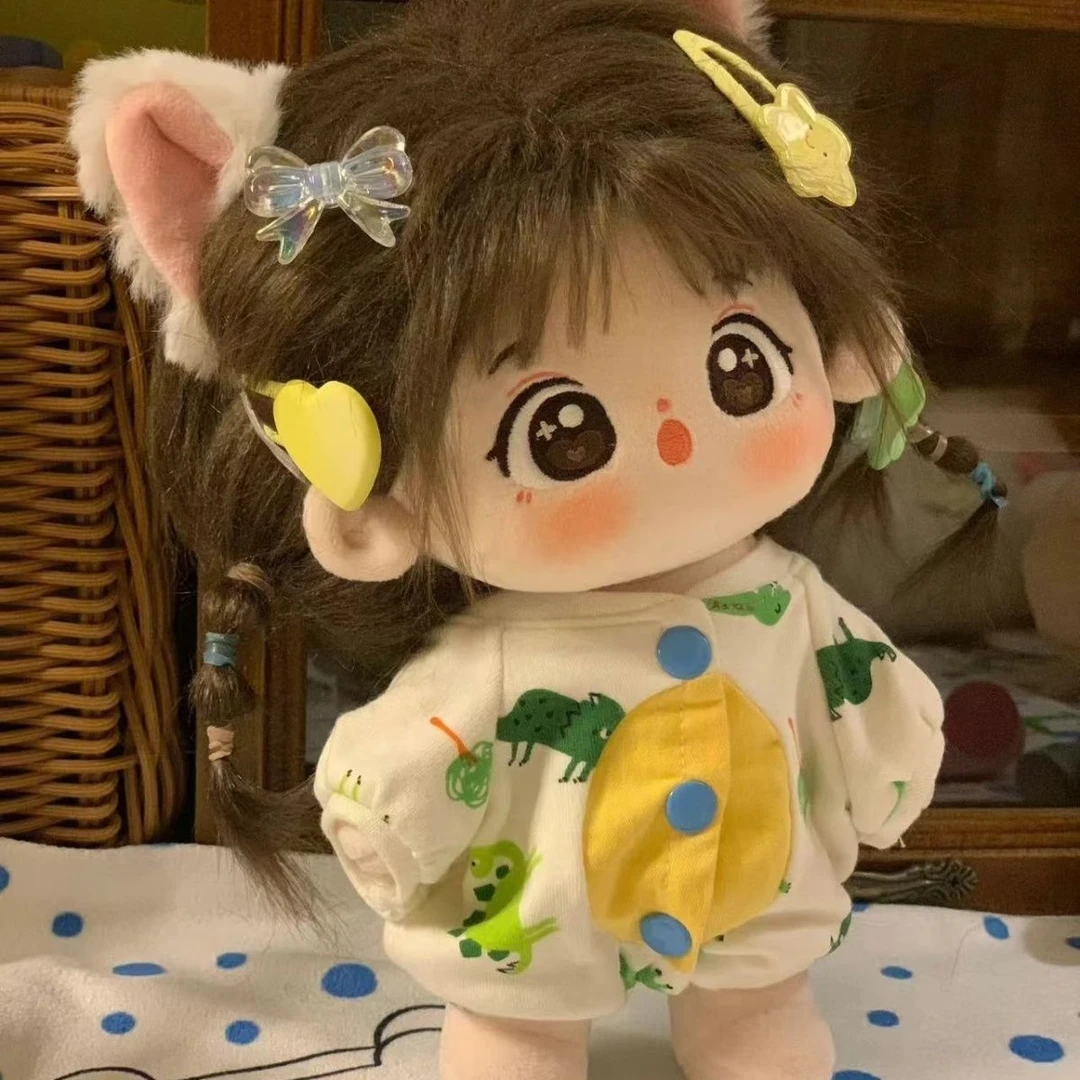 松饼棉花娃娃摆件20cm女娃公仔玩偶送礼女孩子同学朋友精美礼物
