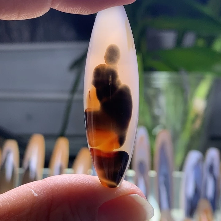 未镶嵌玛瑙/玉髓珠宝半成品11