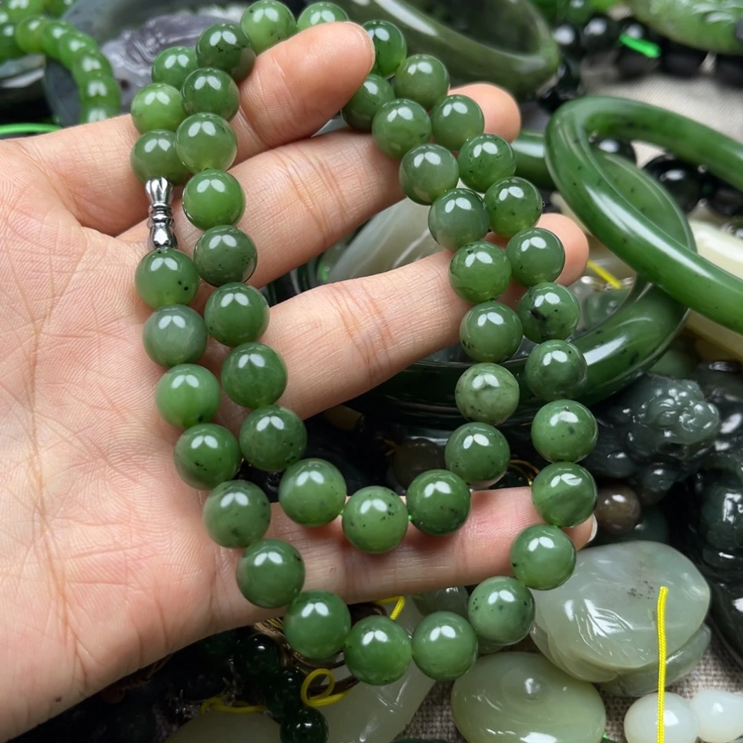 和田玉（碧玉）未镶嵌颈饰