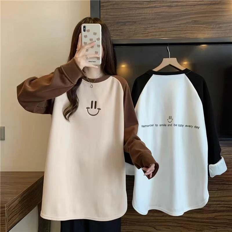 福利加绒卫衣925.924笑脸