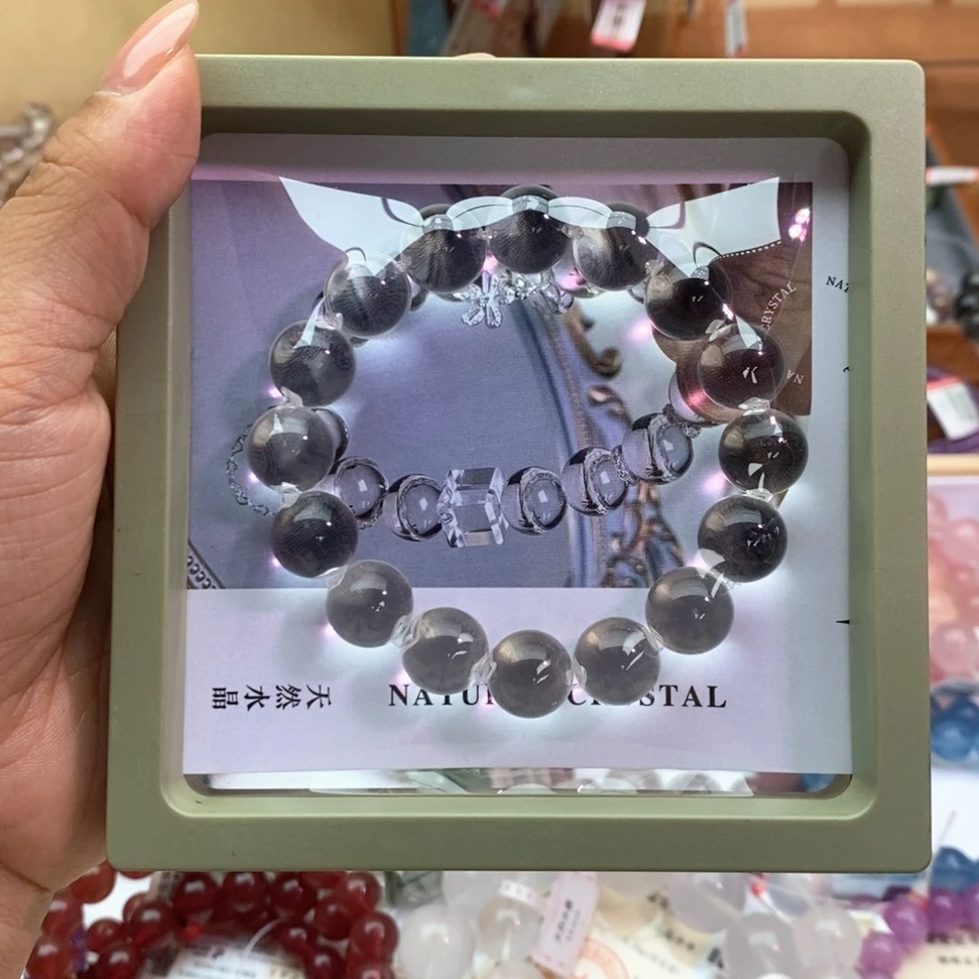 水晶手串未镶嵌多样性发一